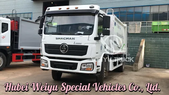 Camion à ordures compacteur à chargement arrière Suzu 14cbm