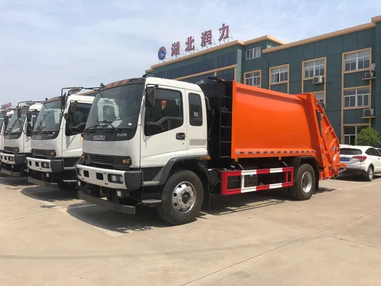 Camion à ordures à chargement arrière Dongfeng Sinotruk 10 tonnes