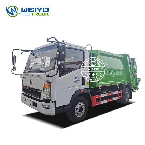 Camion à ordures ménagères à chargement arrière Suzu 4X2 6 m3 Japon