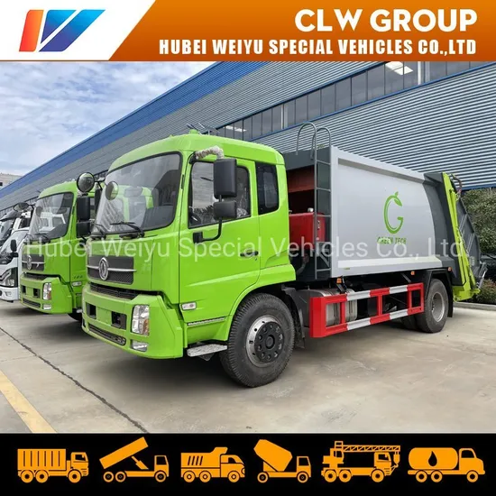 Camion à ordures compacteur Sinotruk Homan 190 CV 10 m3 Camion à ordures à chargement arrière