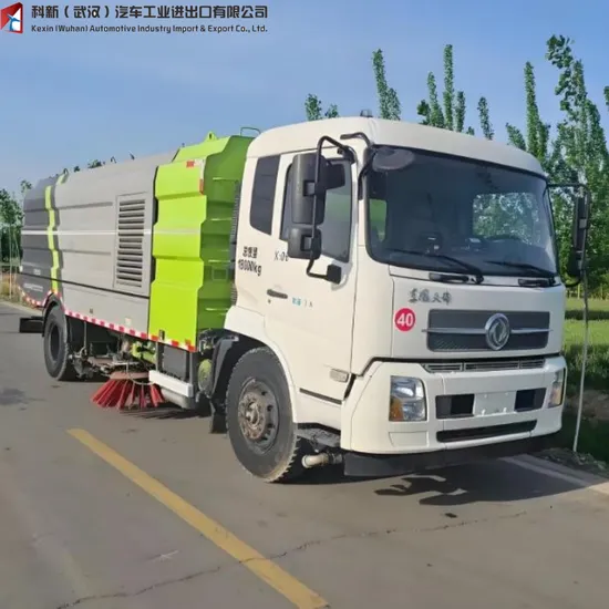 Dongfeng tout neuf état agent prix Euro 3 4X2 LHD/Rhd 8cbm balayeuse de route balayeuse camion balayeuse de rue camion à vendre