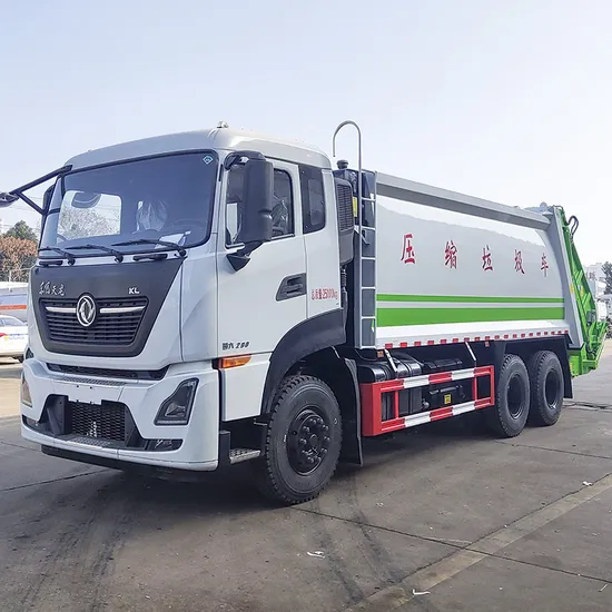 Camion compacteur à déchets intelligent 4x2 4x4 avec télécommande