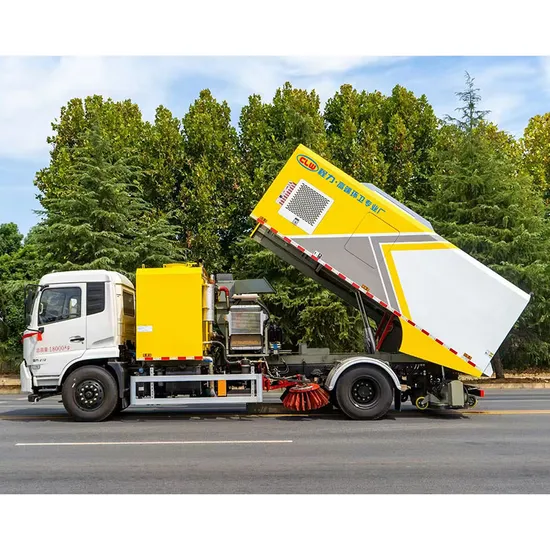 Balayeuse Dongfeng 4X2, balayeuse de route, surface de route élevée